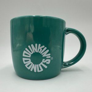 16 oz Dunkin Donuts Seafoam Green Coffee Cup